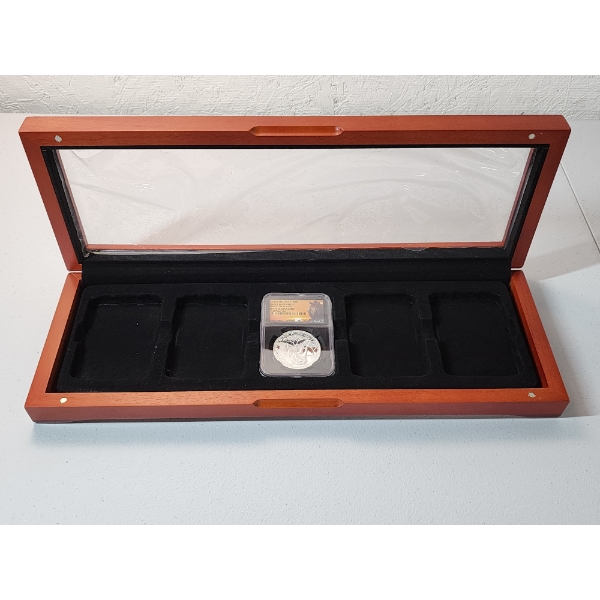 NGC 2016 Tanzania 1000S Black Rhinoceros Big 5 - High Relief 1oz Silver Coin PF 70 ULTRA CAMEO