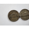 Image 6 : Two United States 35% Silver Wartime Nickels