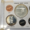 Image 5 : 1967 Canada Centennial Mint Coins Including 80% Silver Dollar, 50 Cents, 25 Cents, 10 Cents