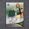 Image 1 : 2006 Upper Deck AJ Hawk Green Bay Packers Rookie Authentic Autographed & Numbered Patch Trading Card