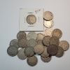 Image 1 : Lot of 25 Assorted United States "V" Nickels - FV: $1.25