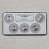 Image 1 : 2007-P Satin Uncirculated Set of US State Quarters Professionally Graded MS 66 by the NGC
