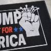 Image 3 : NEW TRUMP Fight For America Welcome or Door Mat Measuring About 27 Inches X 18.5 Inches