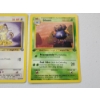 Image 4 : Three 1st Edition Vintage Pokemon Cards: Paras 59/64, Meowth 56/64, & Gloom 37/64