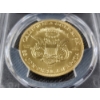 Image 5 : PCGS GEM Uncirculated SSCA Commemorative Restrike Gold Plated Silver 1/2 Oz Cali Gold Rush Round