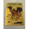 Image 1 : Rare Pokemon Charizard Gold Foil Trading Card - Mint Condition
