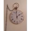 Image 1 : 12" Wall Or Ceiling Hanging Swag Style Quartz Clock With Long Chain