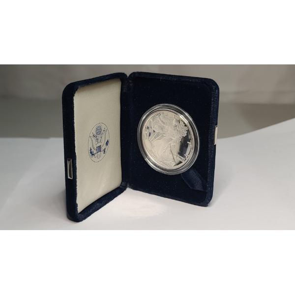United States 2006-W One Troy Ounce .999 Fine Silver PROOF American Eagle