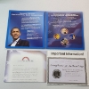 Image 1 : Barack Obama Presidential Coin Collection in Info Card w/ CoA