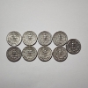 Image 2 : $2.25 Face Value in Assorted United States 90% Silver Quarters