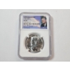 Image 1 : 1964 Kennedy Half Dollar - 90% Silver - First Year of Issue - Graded NGC MS 64