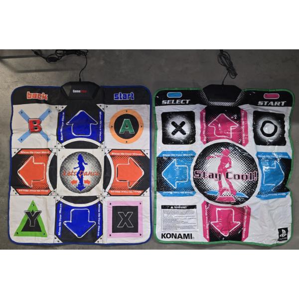 (2) Dance, Dance Revolution Game Mats for PlayStation