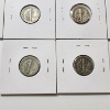 Image 11 : x10 Assorted Years United States 90% Silver Mercury Dimes - Face Value: $1.00