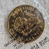 Image 3 : 1979-1980 Susan B. Anthony 6-Coin Uncirculated Mint Set plus 1 Gold-Plated SBA Dollar Coin AFV $7.00