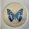 Image 2 : 2007 China Chen Baocai World Wildlife Blue Butterfly .999 Silver Clad IGS MS70 PR-Like
