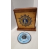 Image 1 : Beautiful Handmade 'Massillon Lions' Clock & Decorative Art Piece