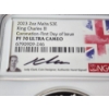 Image 6 : NGC 2023 2oz .999 Silver Malta 3 Euro King Charles III Coronation - FDOI PF 70 ULTRA CAMEO, Signed!