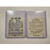 Image 2 : Lou Gehrig & Larry Doby Goudey & Leaf Gum Throwback Baseball Cards In Protective Holders - Mint 