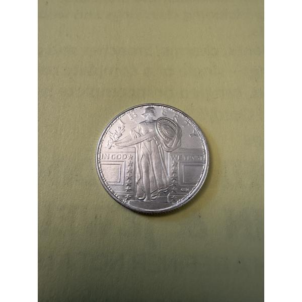 Standing Liberty 1/4 .999 Fine Silver Troy Ounce - Mint Condition