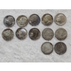 Image 1 : Assortment of Roosevelt and Canadian Silver Dimes 