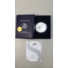 Image 1 : United States Mint 2007-W Uncirculated 1 Oz .999 Fine Silver American Eagle In Original Packaging 