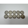 Image 1 : United States 90% Silver Dimes- $1.00 Face Value - Assorted Dates- Wonderful Condition 