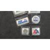 Image 4 : Collection Of Vintage Sterling Silver Airline Emblem Ingots Produced By The Franklin Mint -TW: 34.2g