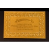 Image 4 : 3 Pcs U S Currency Pure 24k .999 Replica Gold Foil $20 & $50 Note w .999 24k GOLD COA - Mint. 