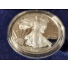 Image 4 : 2018-W 1 Oz Silver American Eagle Proof Coin in Original Packaging 