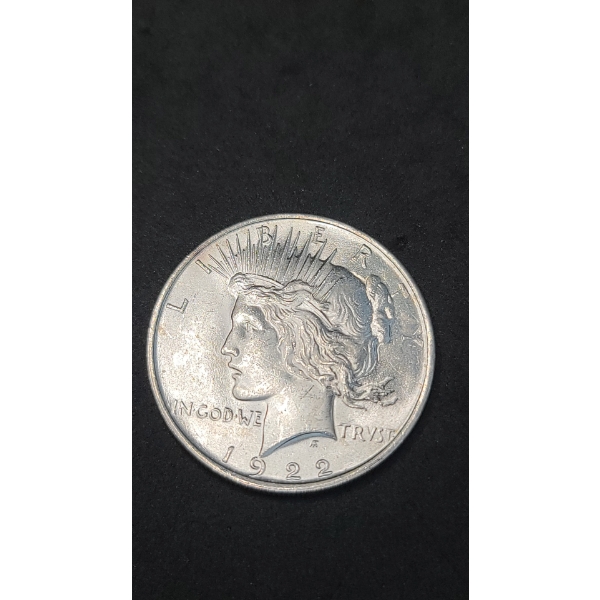 1922 90% Silver Peace Dollar 