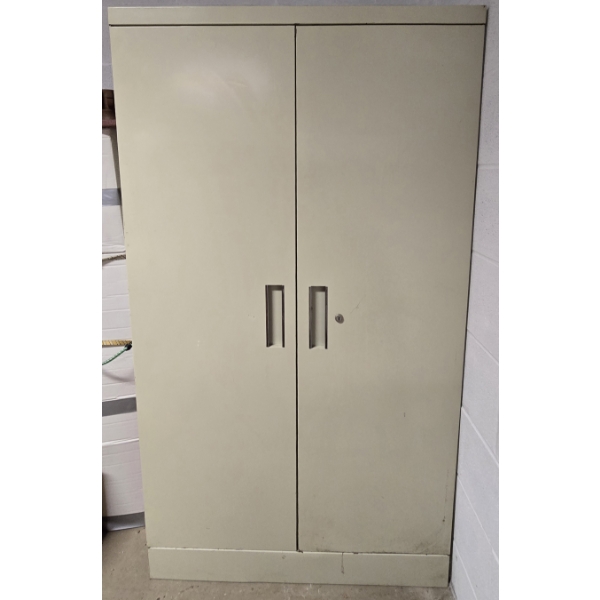 2 Door Metal Cabinet - 36" x 25" x 60"