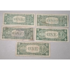 Image 7 : (5) Assorted U.S $1 Silver Certificates - 1935 D, 1935 E, 1957, 1957 A, 1957 B - Face Value: $5.00