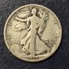 Image 1 : RARE 1917 S on Obverse Walking Liberty Half Dollar 90% US Silver Coin - Circulated - See Pics