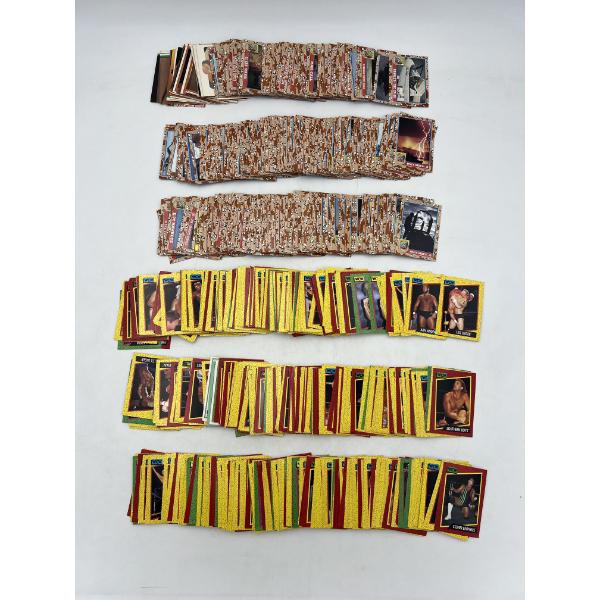 Large Lot of WCW and Desert Storm Trading Cards