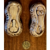Image 2 : Porcelain Peanuts with Explicit Images on Other Side and "Heads/Tails" Coin of a Woman