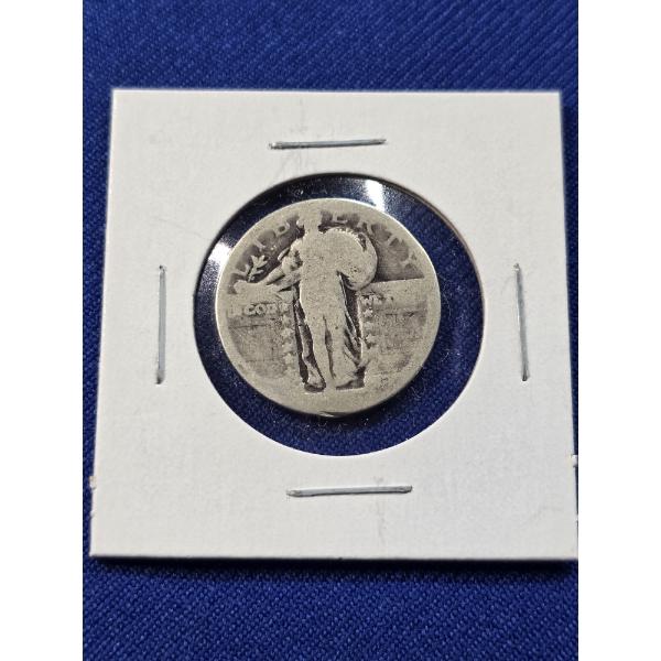 Standing LIberty Silver Quarter *unknown year*
