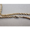 Image 2 : 14K Gold Rope 18in Necklace - Total Weight 2.4g - See Description