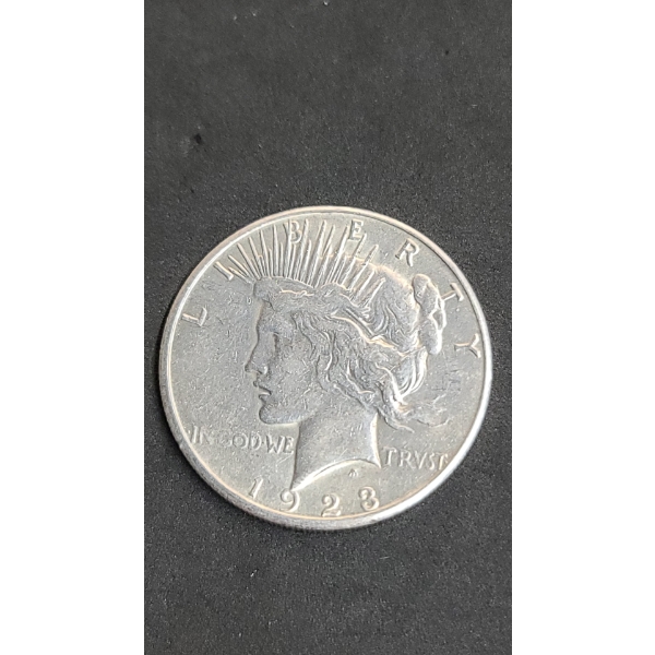1923-S 90% Silver Peace Dollar 