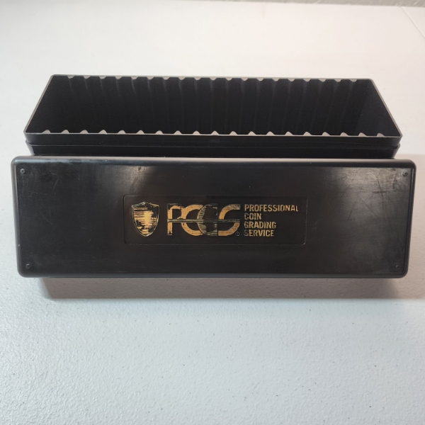 PCGS Black Coin Slab Holder - Holds 20 Standard PCGS Slabs 