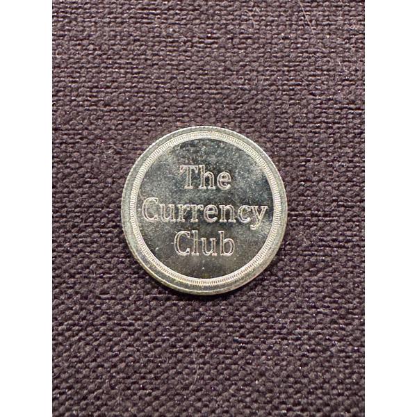 Extremely Rare The Currency Club Silver 1 Gram .999 Fine Pure Silver Troy Oz Coin - Low Production 