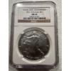 Image 1 : 2011 W U.S. Silver Eagle .999 One Ounce Silver Coin - NGC MS 69