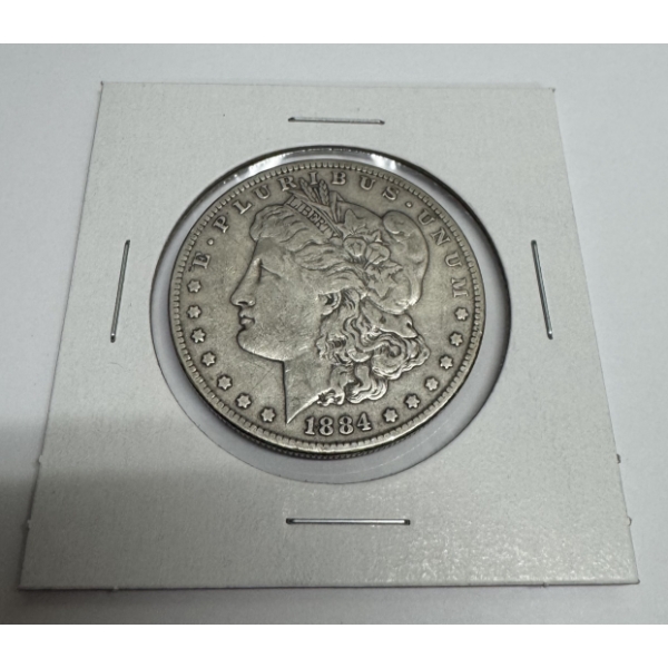 1884 United States Morgan Silver Dollar- Beautiful Condition 