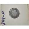 Image 2 : Two U.S. 90% Silver Coins: 1899-P Barber Dime & 1900-O Barber Quarter