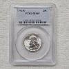 Image 1 : 1942-D 90% Silver Washington Quarter professionally graded and certified by PCGS as MS65