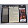 Image 1 : Authentic 1971 Super Bowl V NFL Football Ticket & 24K Gold Plated Ticket - Mint Condition