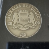 Image 4 : 2000 Millennium Commemorative $10 Coin Authorized by the Republic of Somalia