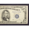 Image 3 : 1953 Blue Seal $5 Silver Certificate Note in Good Shape