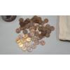 Image 3 : Assorted Years Lincoln Regular Strike Cents, Lock Box & The Harter Bank And Trust Company Canton Bag