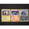 Image 1 : Lot of Three Team Galactic Vintage Pokemon Trading Cards 