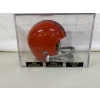 Image 1 : Autographed Cleveland Browns Mini Helmet - Jim Houston - Vince Costello - Galen Fiss 